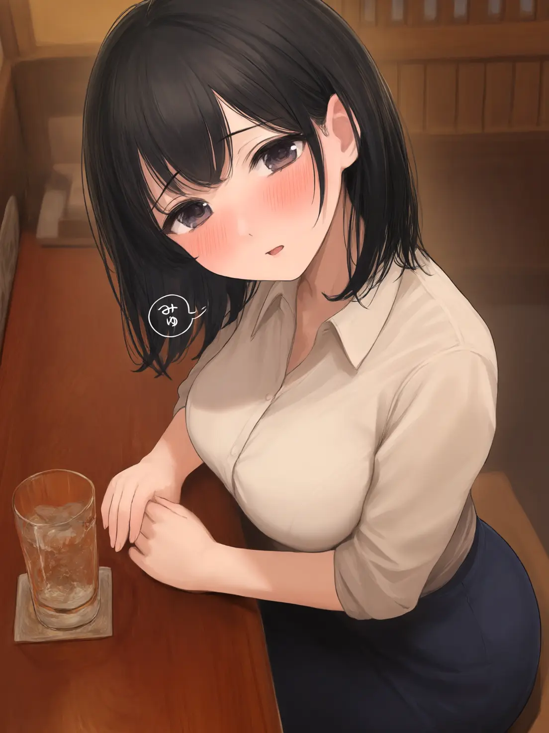 UsableBrain3474의 後輩との2人だけの飲み会から秘密の関係へ