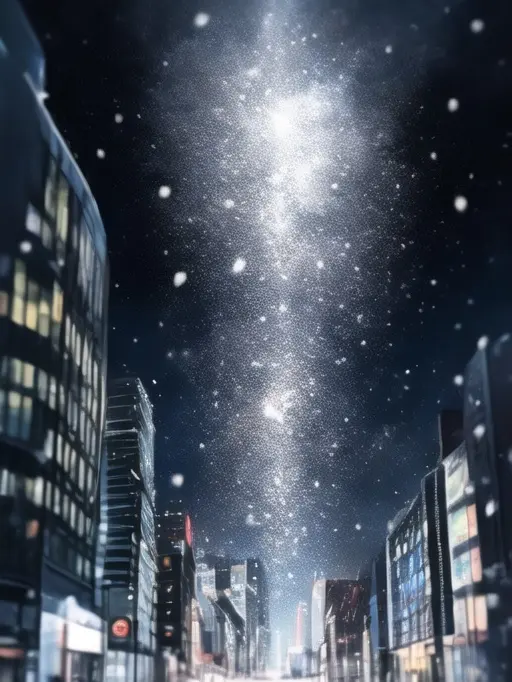 GummyPlume9695의 雪の中の猫ちゃん