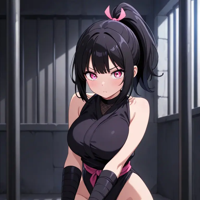 UpsetBeago1544의 捕虜になった双子忍者