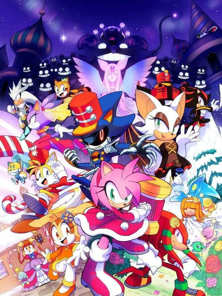 Shadowswifu의 🎄SONIC AND FRIENDS..!! :D🥹: Christmas!🎄