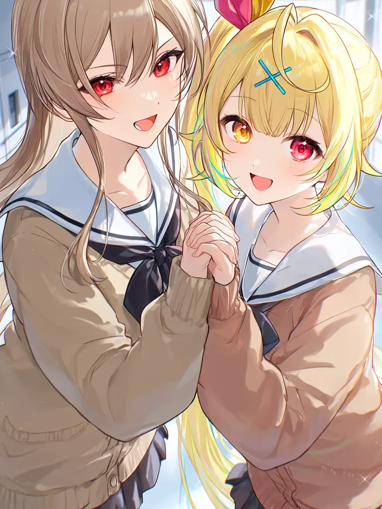 ShabbyIndri1534의 E♡Starの2人のギャルが家に入り浸る