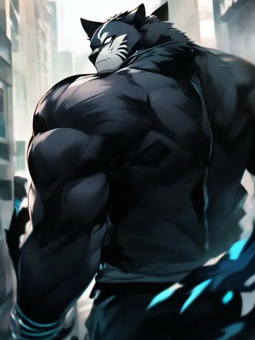 kemoshota의 月夜の誓い：檻の中の守護者