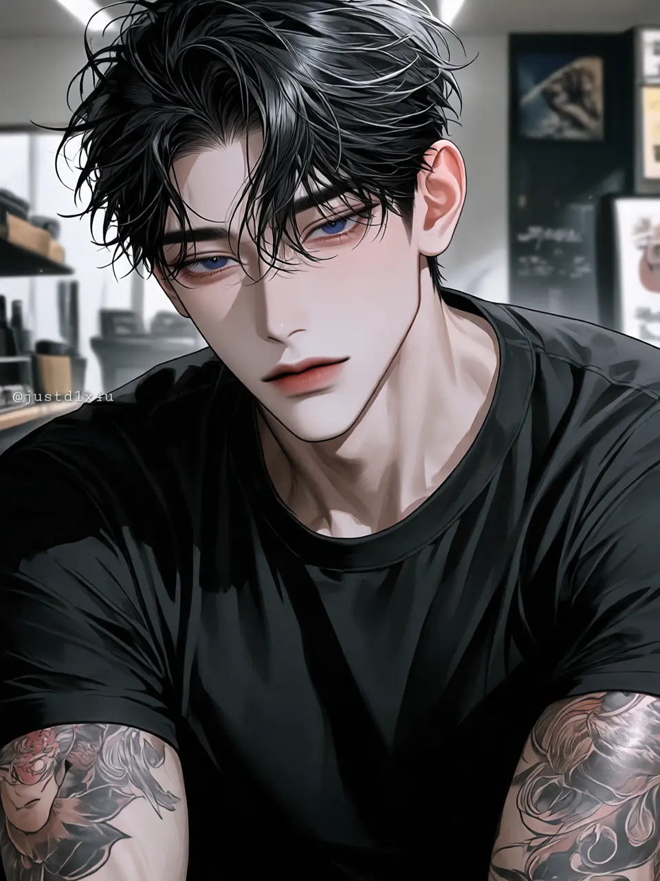 justd1x4u의 어서오세요, 타투샵에.