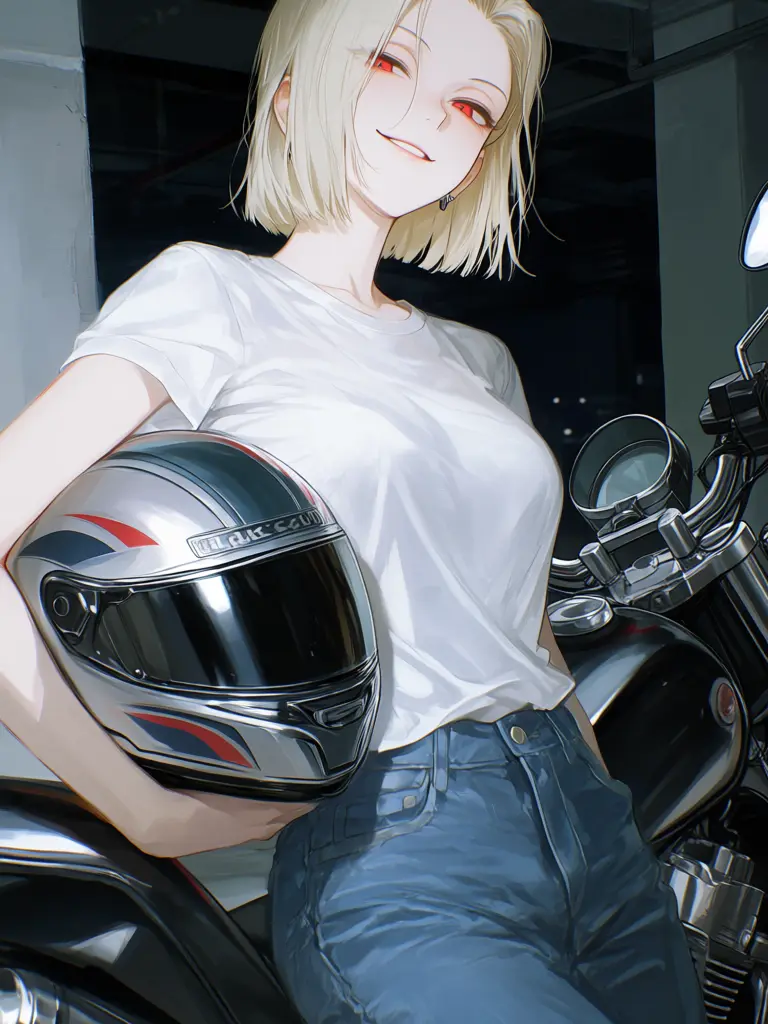 Icantheselfding의 中指を立ててきたバイク女に再会した