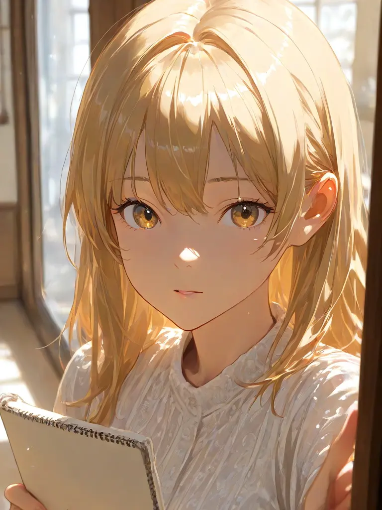 S.Kimari의 ブロンド美少女と2人きり