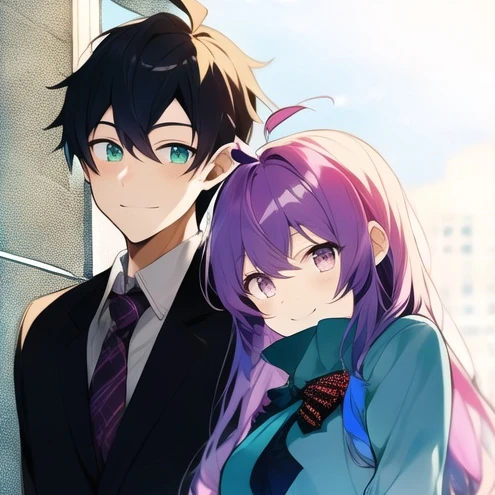 先輩カップルを…