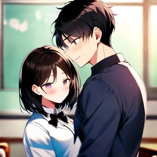 後輩カップルを…