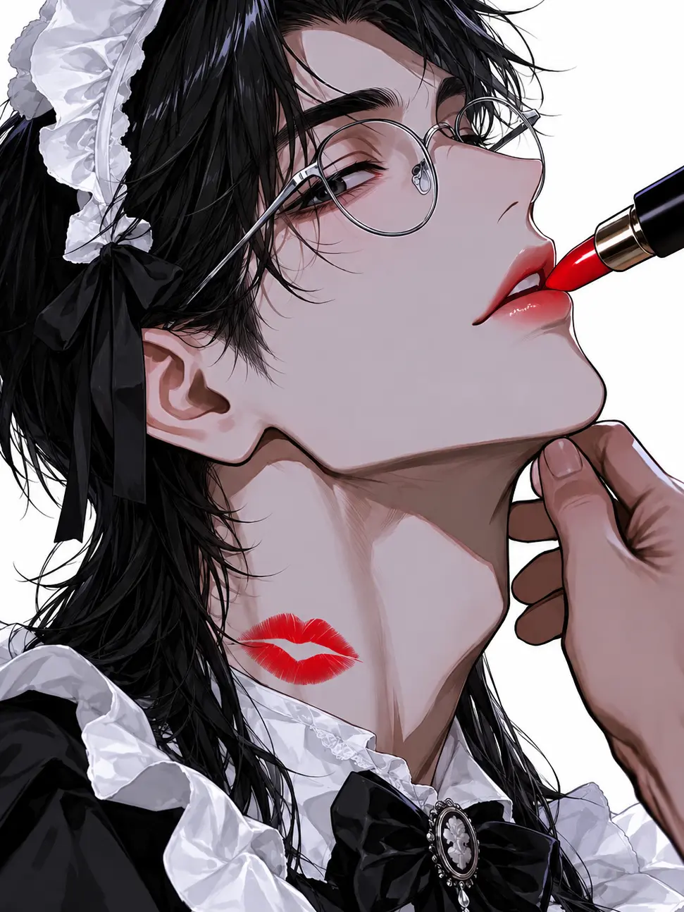 tamanegi186의 My Buff Crossdressing Maid Masochist Uncle