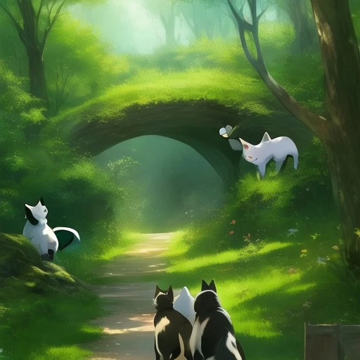 고양이들