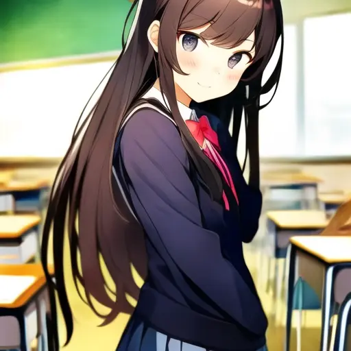 HandySong8800의 性欲がマックスな女子と学校で2人きり？