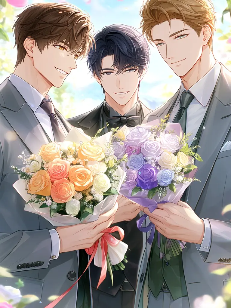 GlazedLady8907의 Three Bouquets