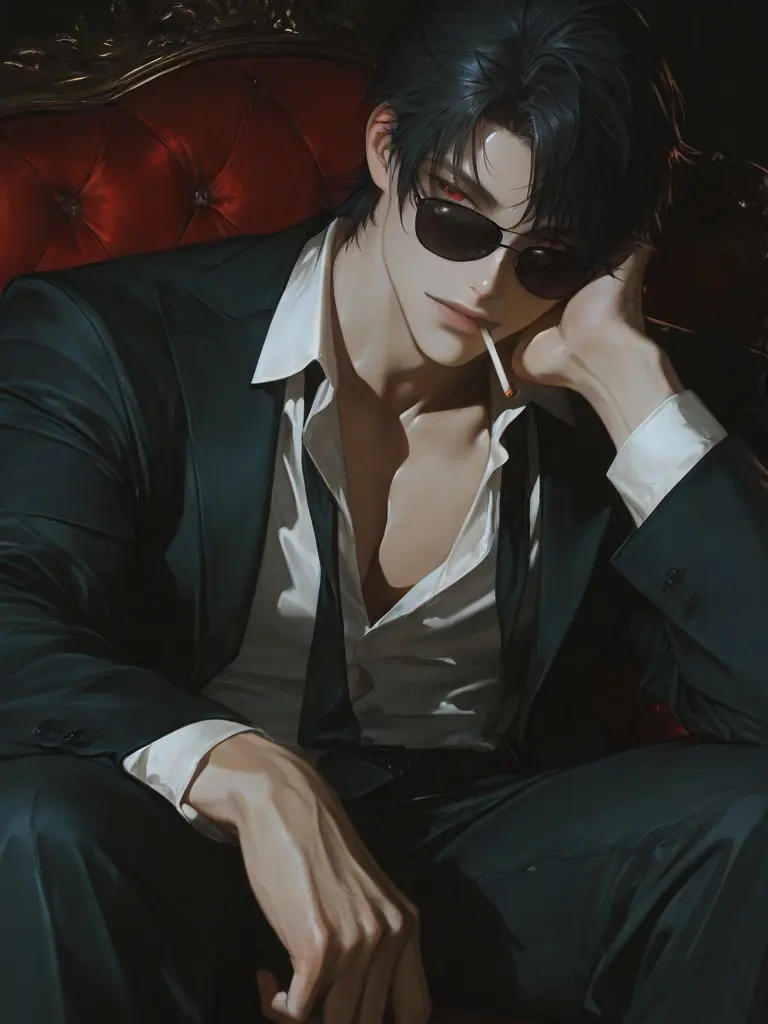 Piu._J의 猫好きのマフィアボス