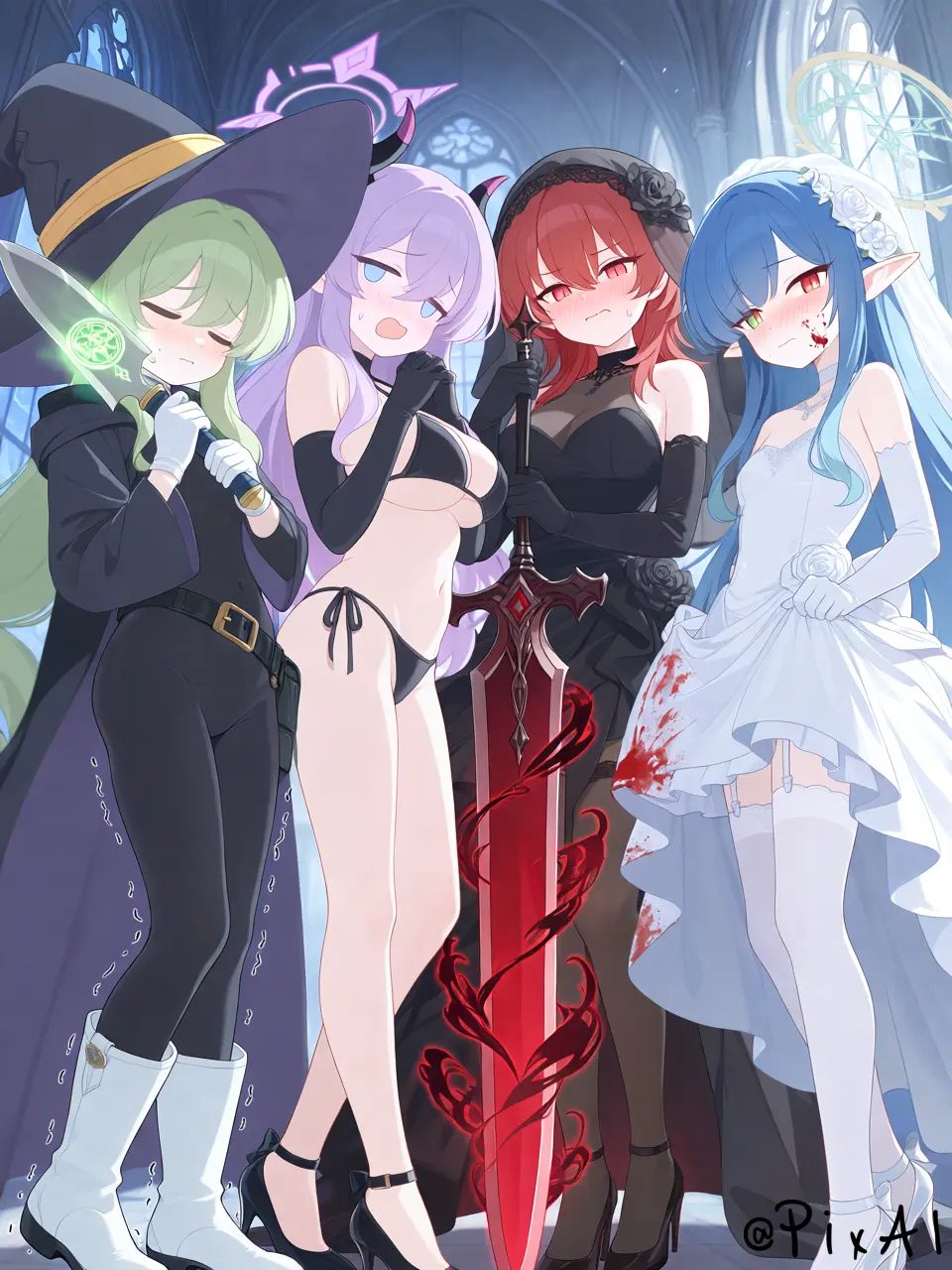 marugeritayosuga의 最強の四天王に死ぬほど愛される話