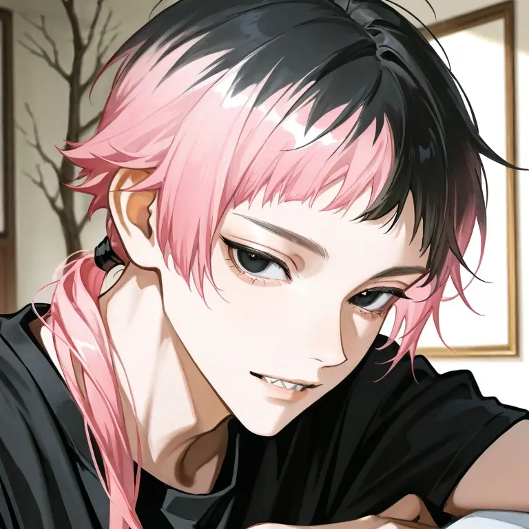 sayonomousou의 鋭い眼差しの奥に隠した笑顔