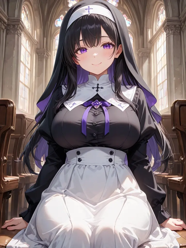 Ichiinoki의 懺悔室のシスター