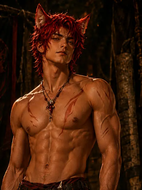 Vaela의 Caspian Redvale: His Fated Obsession