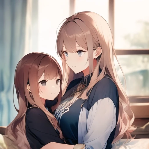街の母娘にオイルマッサージ