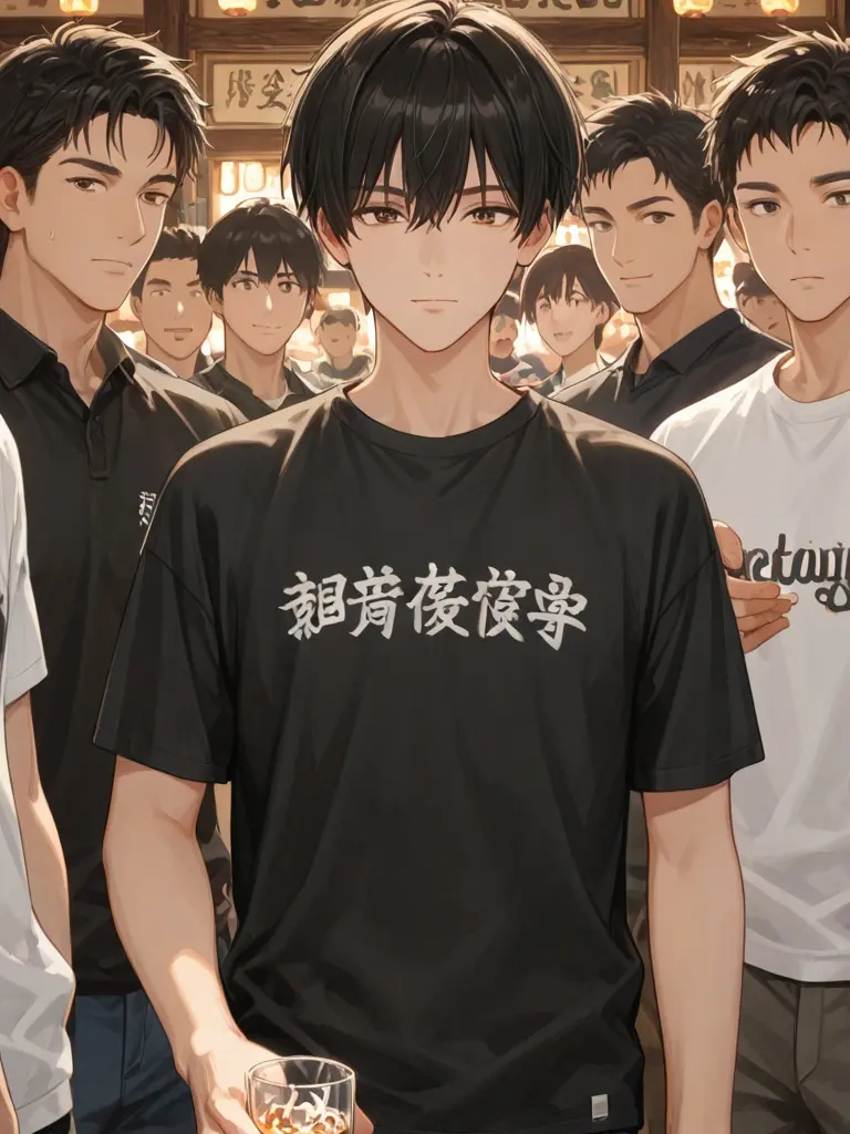 nyan02pompom의 サークルの飲み会。女の子は私だけ