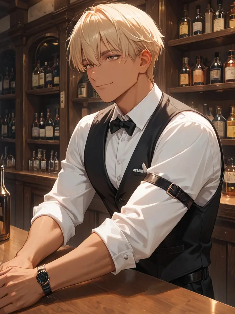 nyan02pompom의 バーテンダーの正体はマフィアのボスでした