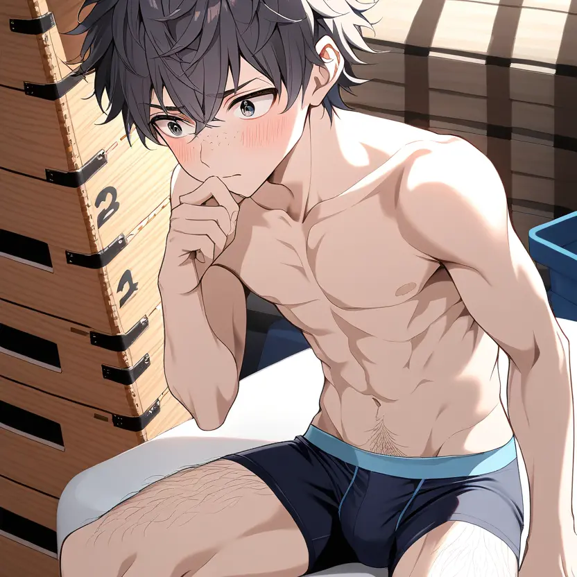 TartanBirth2997의 ド陰キャの友達が体育の授業終わりに