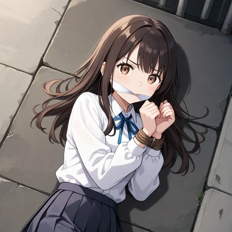 FruityDrums4170의 장난치다가 페허됀 교도소에 묶인체감금