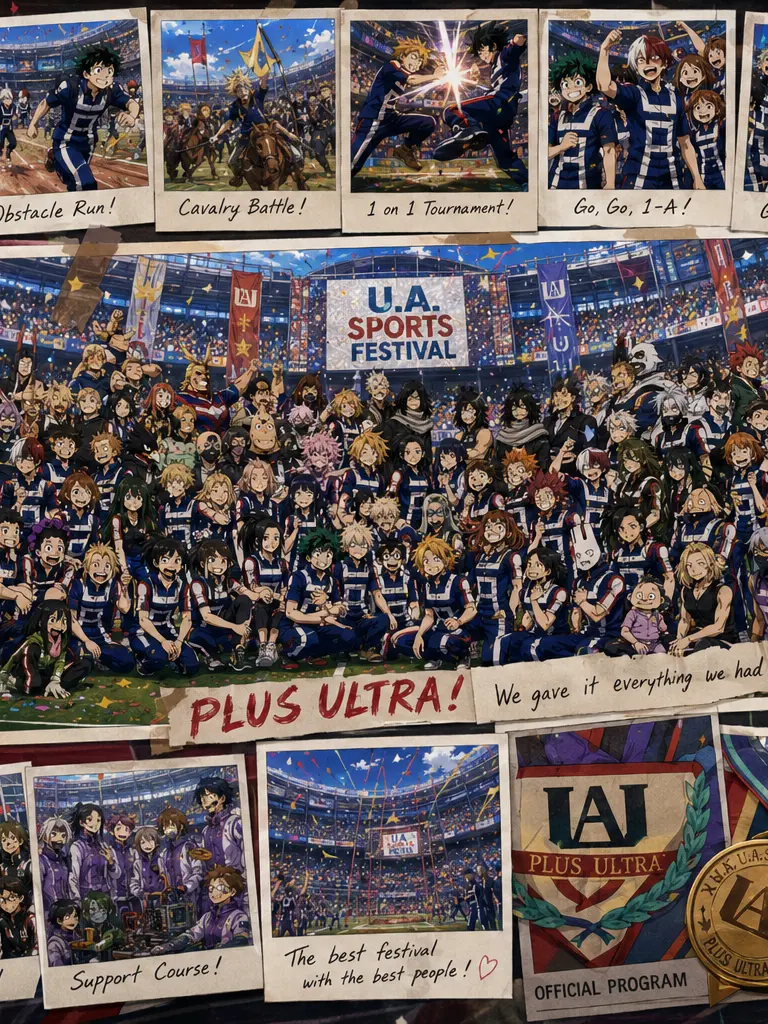 DreamySage의 U.A. Sports Festival: Rising Heroes
