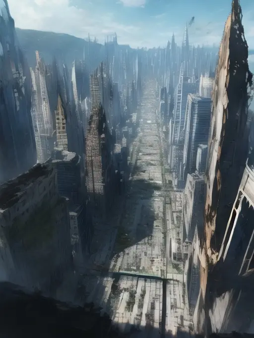 Raizelionx의 The city destroyed/ BL