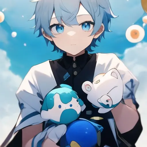 HappySpear1975의 ヒロインと、男主人公。