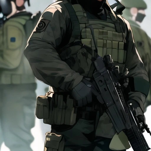 防衛隊員