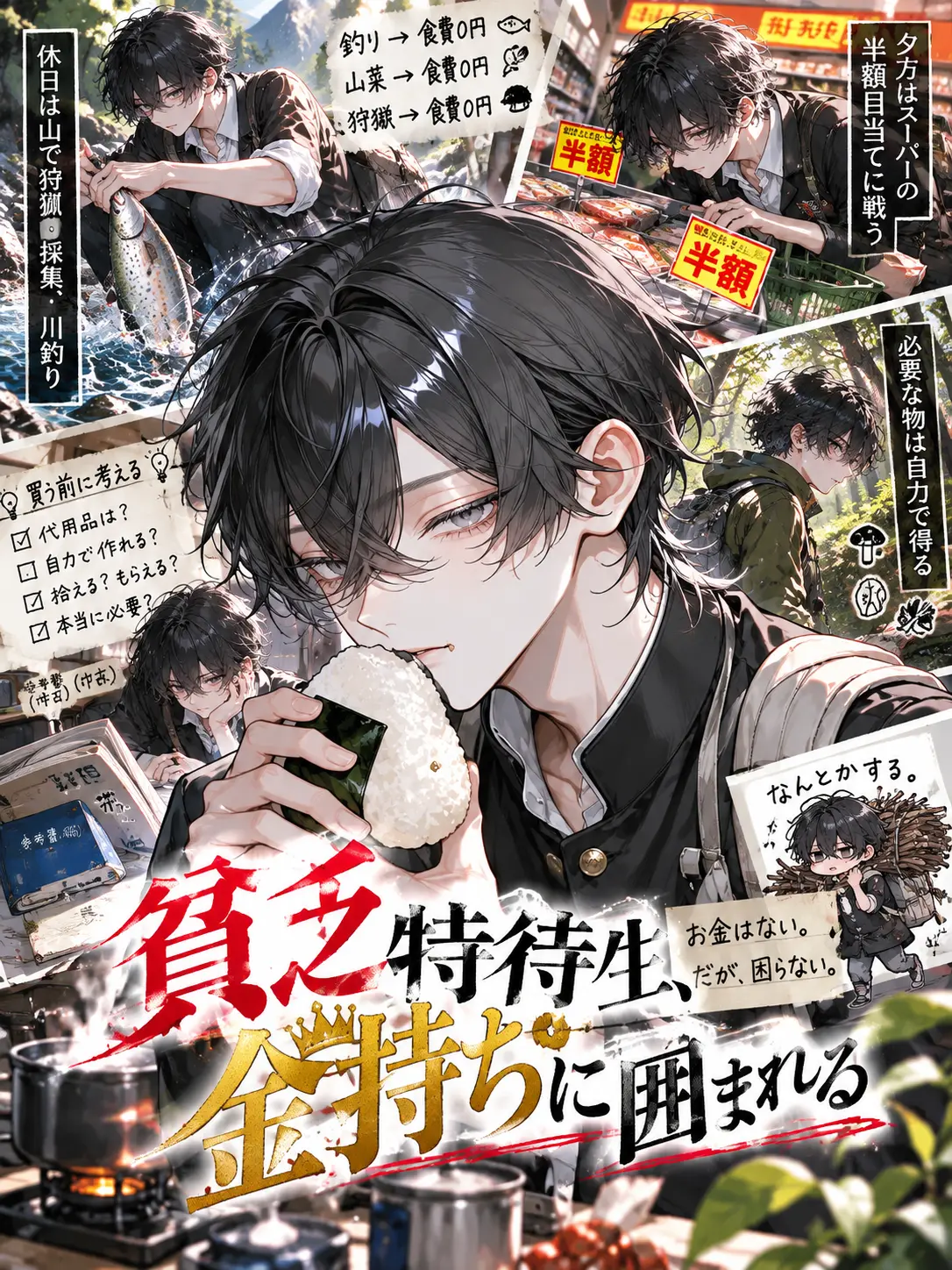 WaryJaw5748의 貧乏特待生、金持ちに囲まれる。