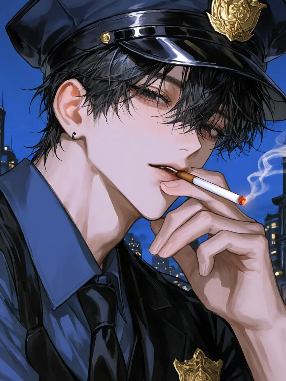 beginner_chan의 腹黒警察と補導対象