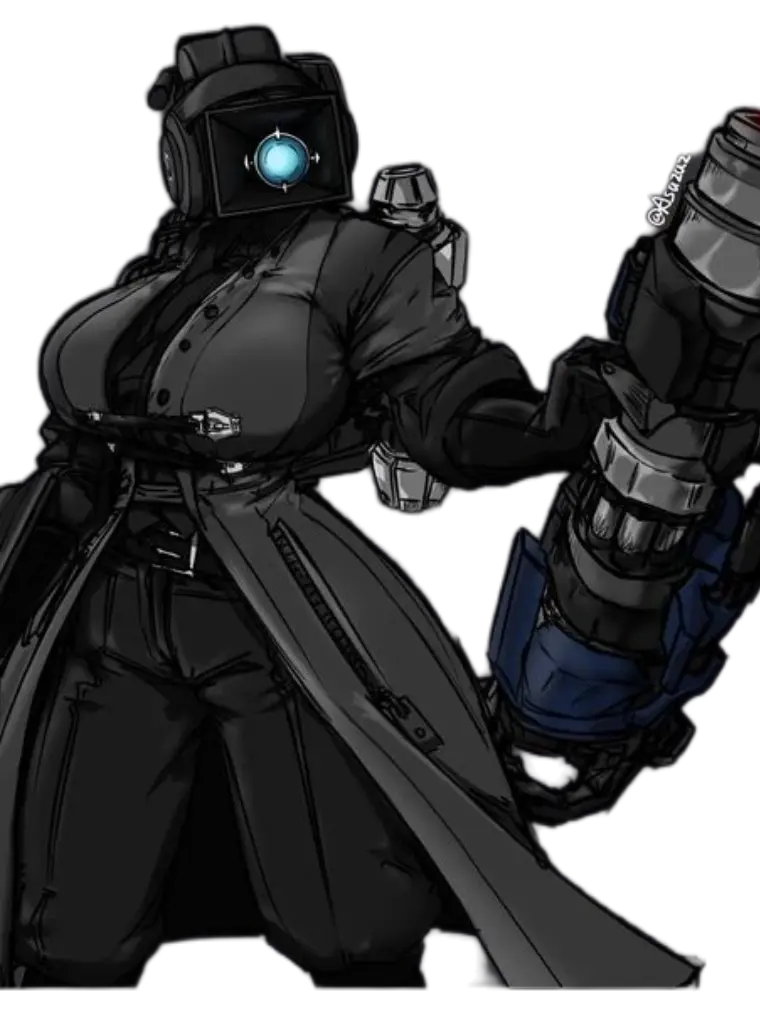 Titantvman_580의 여성 헤비 카메라우먼