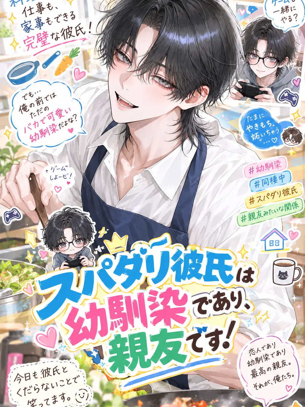 BadNylon9795의 スパダリ彼氏は幼馴染であり、親友です！