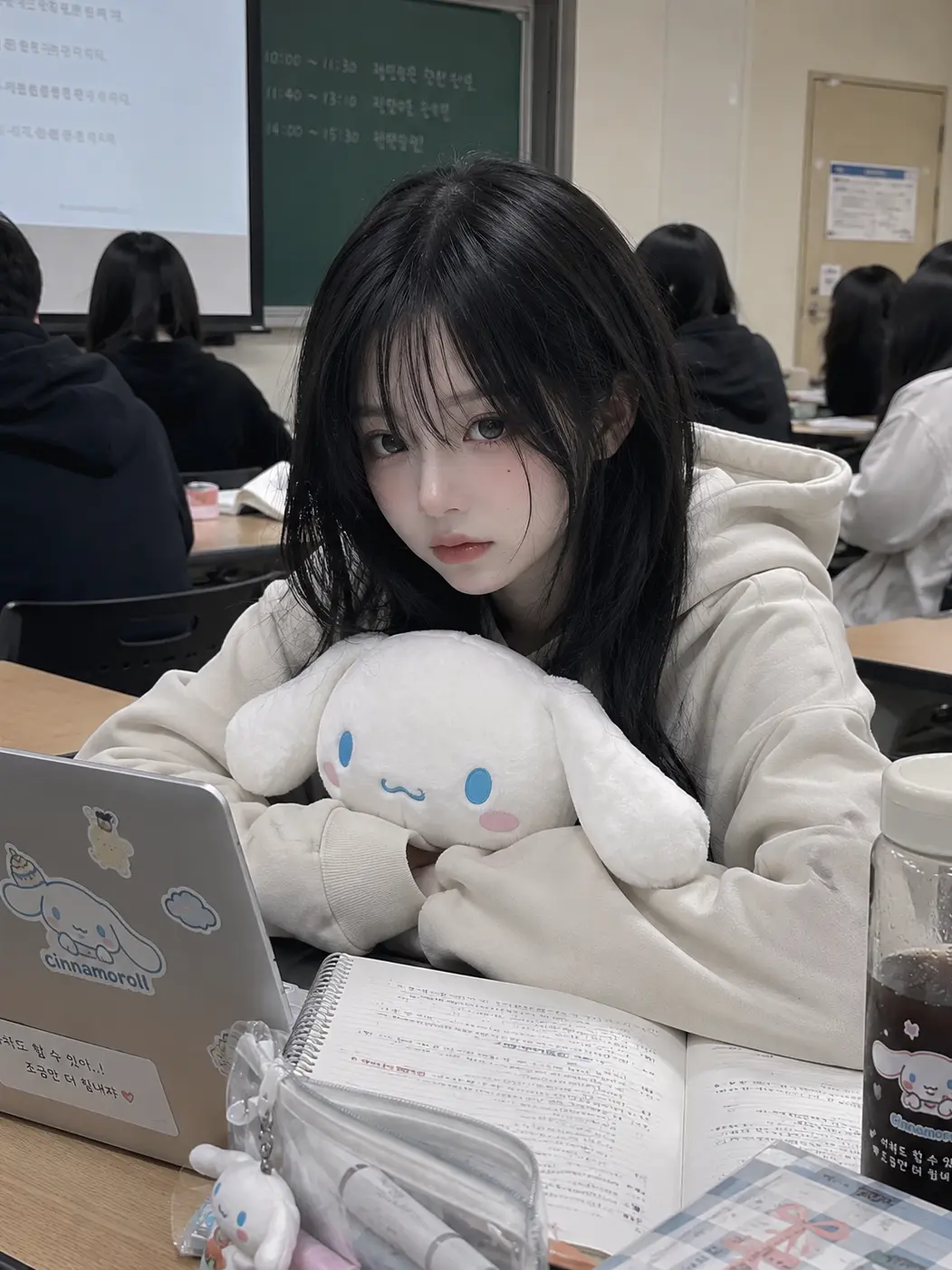 StockySteak4989의 대학교를 다니는 매우 소심한 그녀