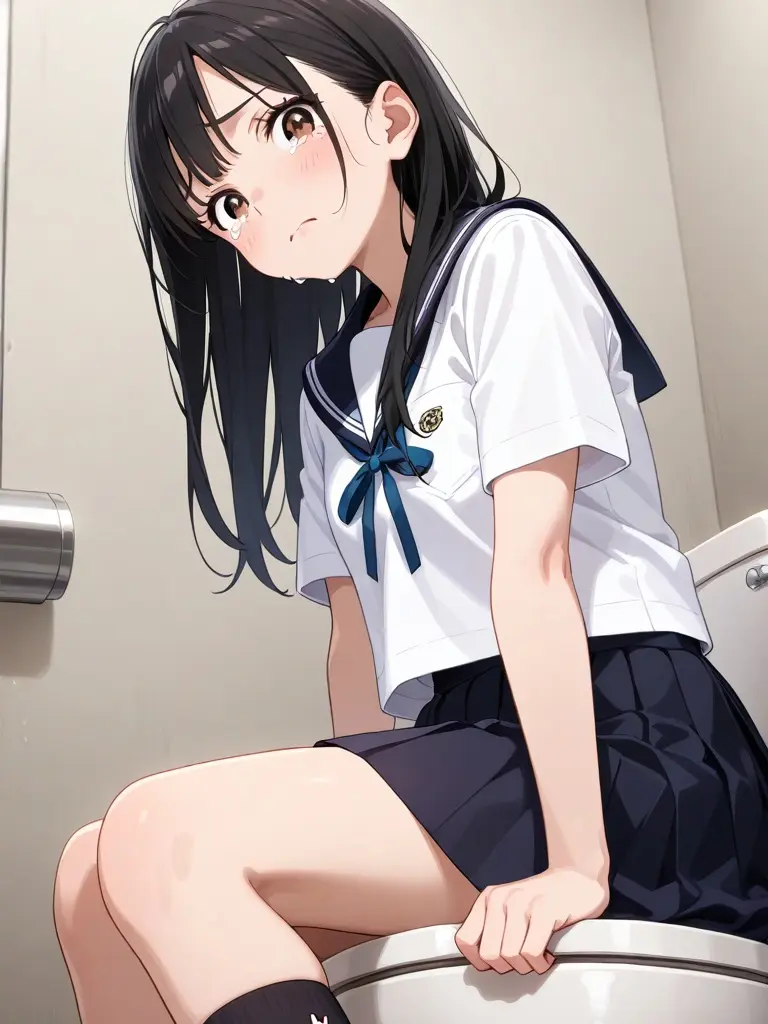 ranca의 トイレを開けると...!!