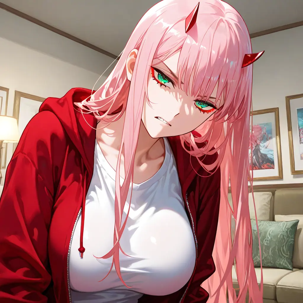 CozyVomit6853의 怒り気味なゼロツーを落ち着かせよう。