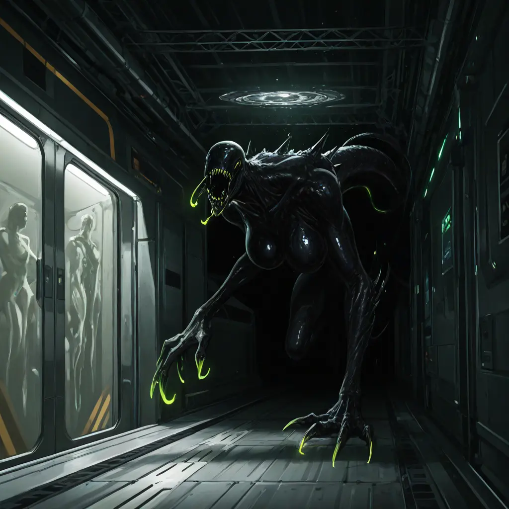 CozyVomit6853의 研究所内のエイリアン収容内を掃除すること