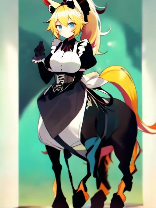 BentMatch3061의 ケンタウロス娘メイド