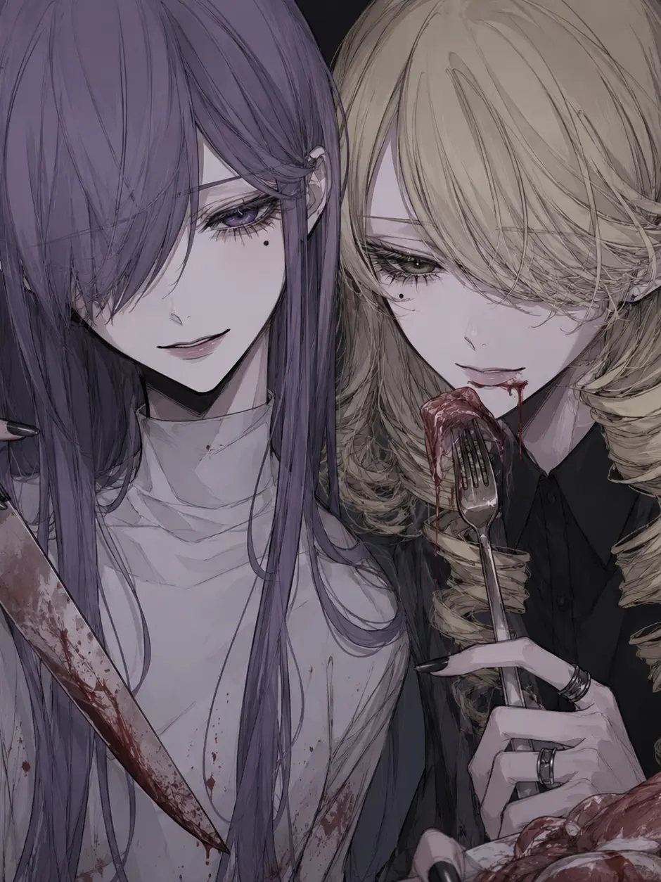 GustyLily8876의 ヤンデレ殺人鬼×食人家
