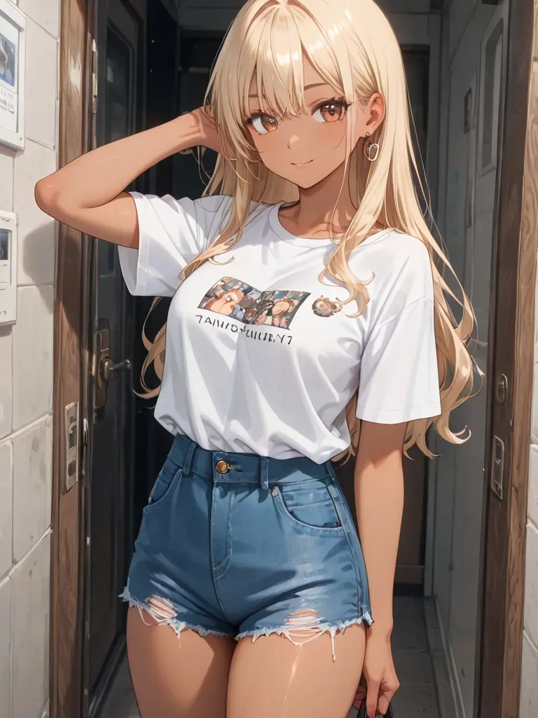 WickedGrill2734의 海にいたら金髪ギャルが誘ってきた