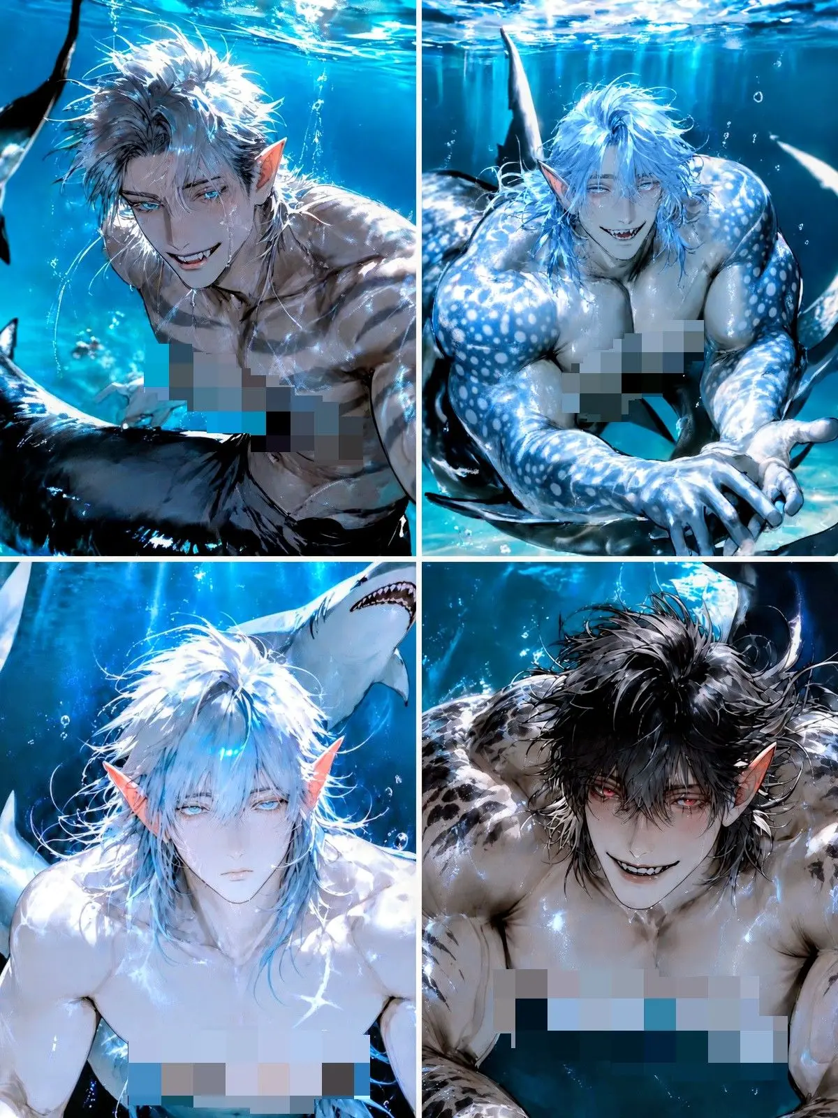 Mazuzu_orz의 Dangerous Shark Cafe ⚠️
