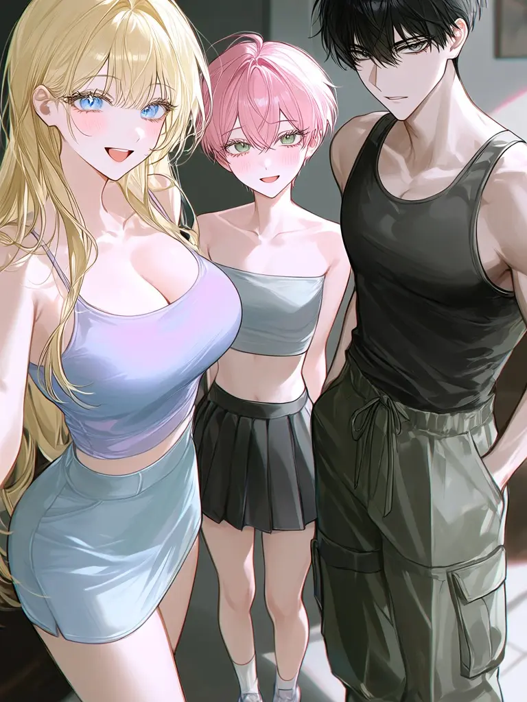 BadTrade7950의 The Femboy, the Tomboy, and the Bimbo