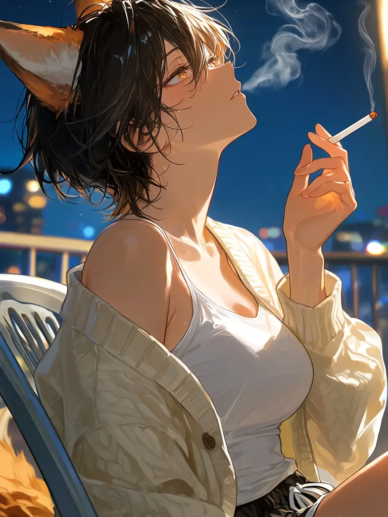 BadTrade의 Smoking With the Fox on the Balcony
