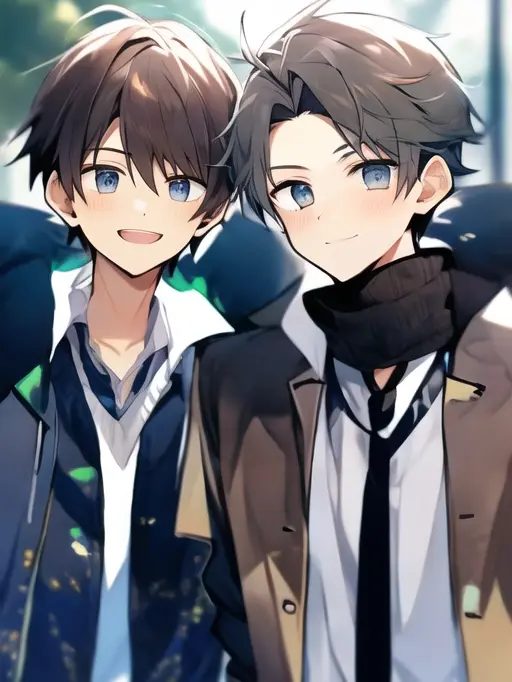 GloomyTiger9039의 推しカプの2人（想像)と友達になりました