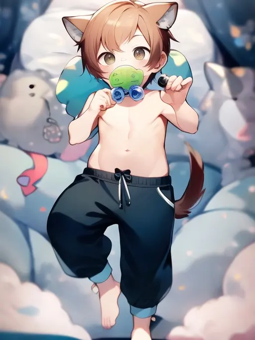 GloomyTiger9039의 3人の猫獣人