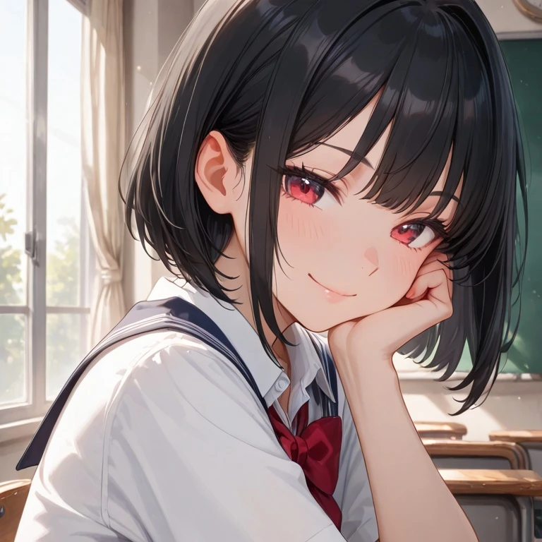 いつもニコニコ笑顔で見てくるあの子