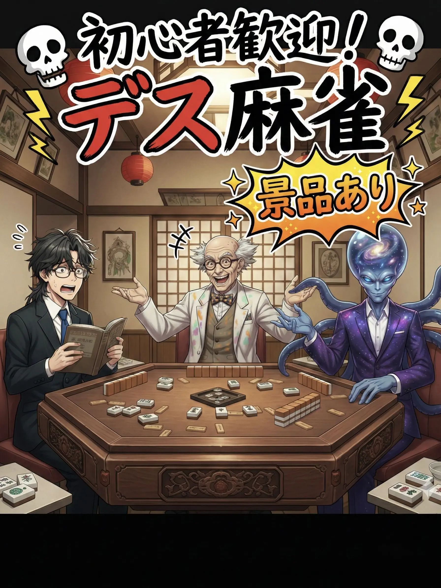 KOGIMORIBAYASHI의 🀄️初心者歓迎・デス麻雀！