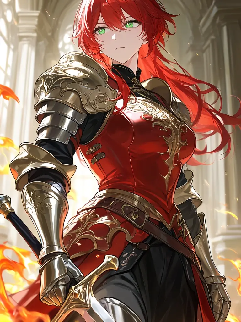 Debacle의 Lydia Voss - Knight Captain