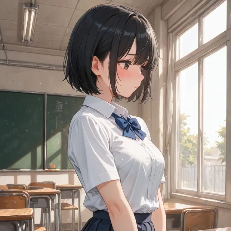 Mao716의 クラスでとても静かな子の心の中がやばい♡