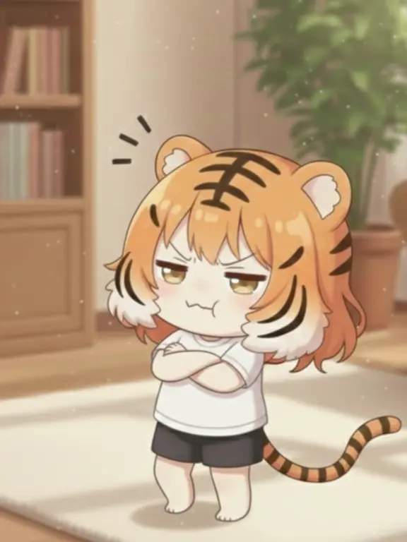 Tiramisu_Cake_Mania의 미니미 호랑이 수인 호야